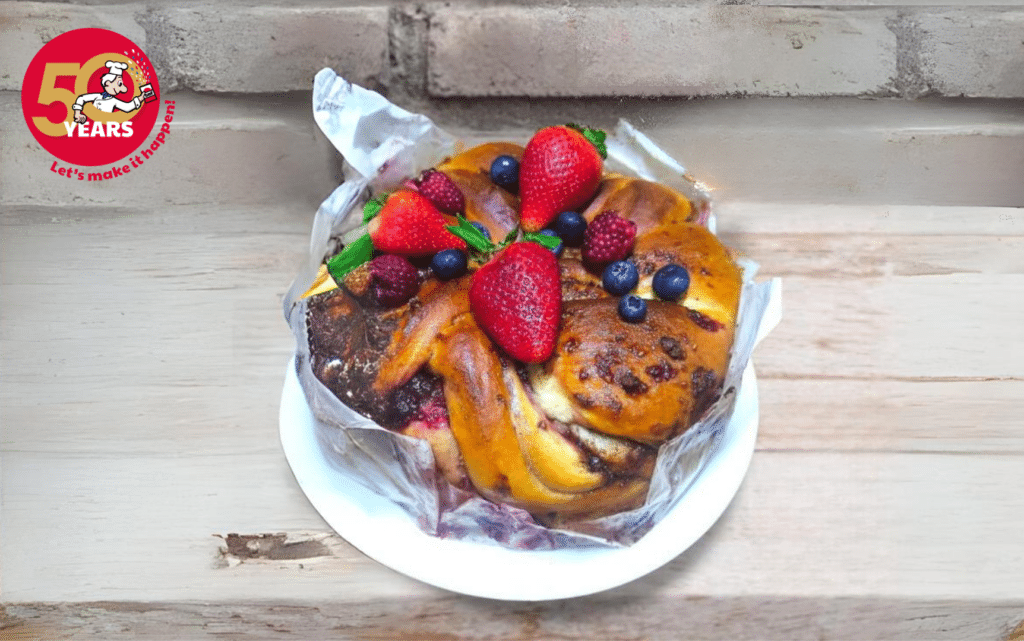 Nutty Berry Babka • Saf-instant®